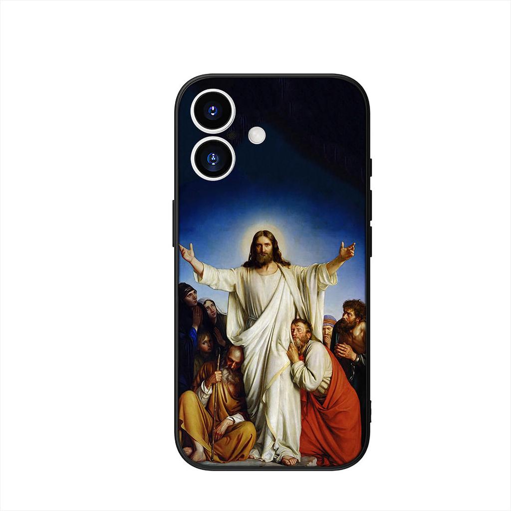 Bible Verse Faith Christian Jehovah God Jesus Phone Case for Apple iPhone 17 16 15 11 Pro XS Max XR 6 7 8 Plus + SE 2020 5 16E