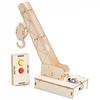 Expérience Scientifique DIY Grue à Commande à Distance par Induction Infrarouge Matériau en Bois