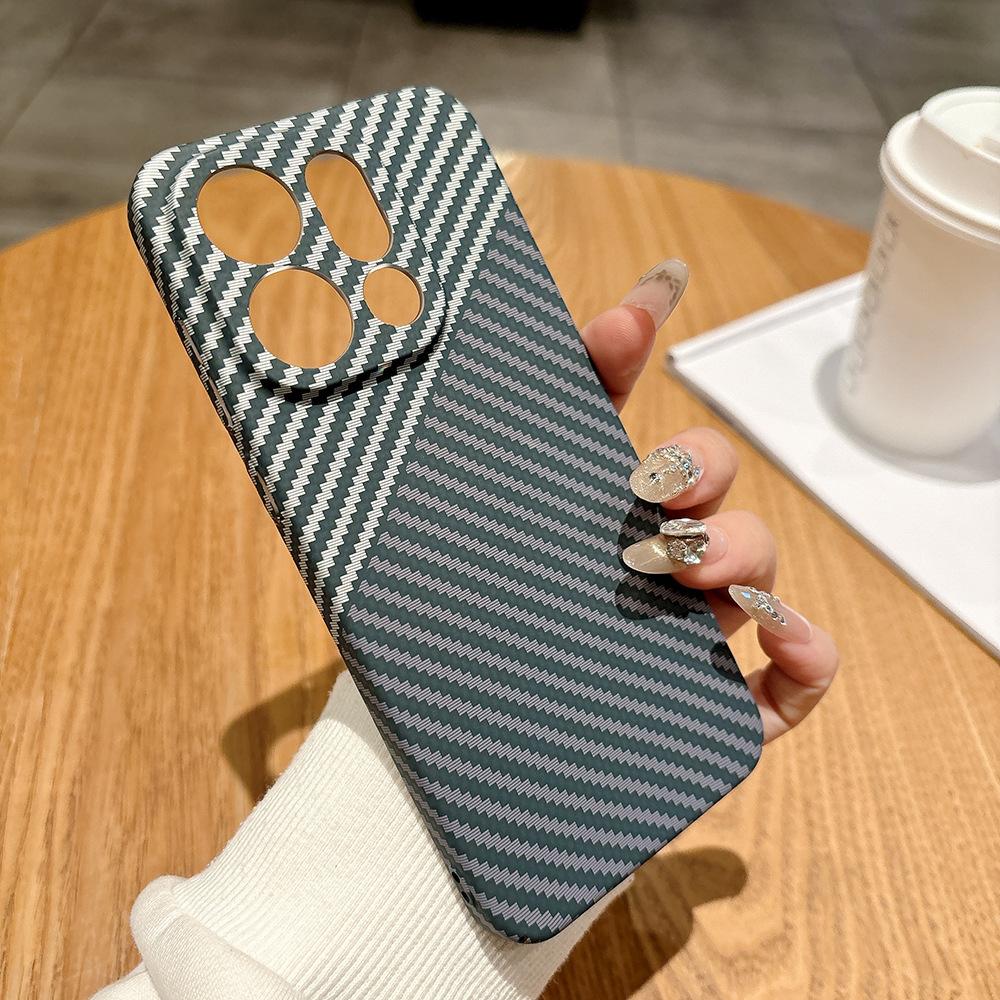 Applicable To OPPOFindX9pro Mobile Phone Case X8pro Skin Feeling Carbon Fiber Pattern FindX9 Anti-drop X8s Protective Case