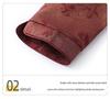 Stylish Summer Jacquard Shirt for Middle-Aged & Elderly Women - Plus Size, Nine-Sleeve, Stand-Up Collar, New Chinese Style