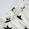 Women's Pant  Casual Micro Knit Fashion Loose Star Printed High Waisted Wide Leg Trousers