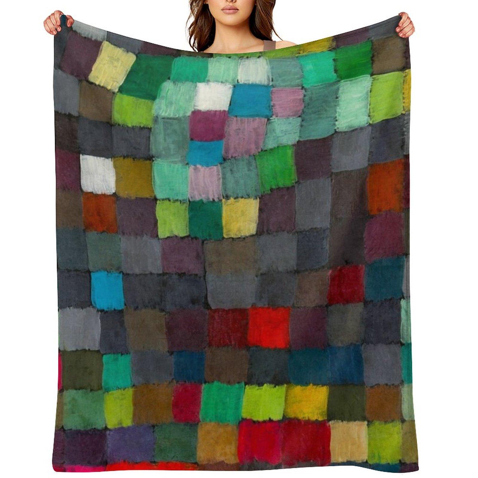 Paul Klee HD - May Picture 1925 Throw Blanket Designers Weighted Plaid Sofa Throw Blankets 30x40in