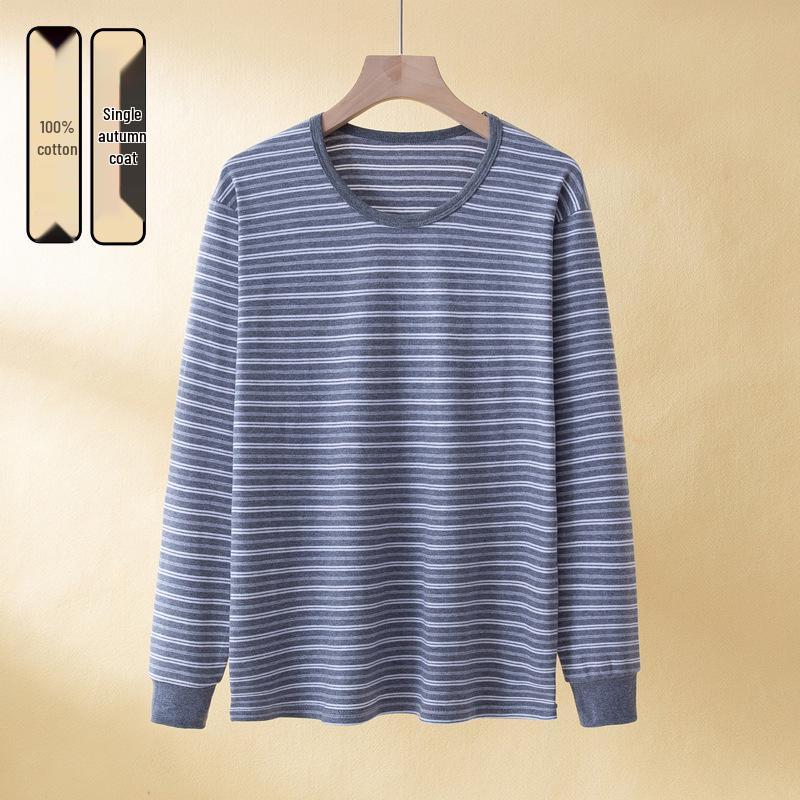 Teen Boys' Cotton Long Sleeve Autumn T-Shirt - Mid & Big Sizes Available