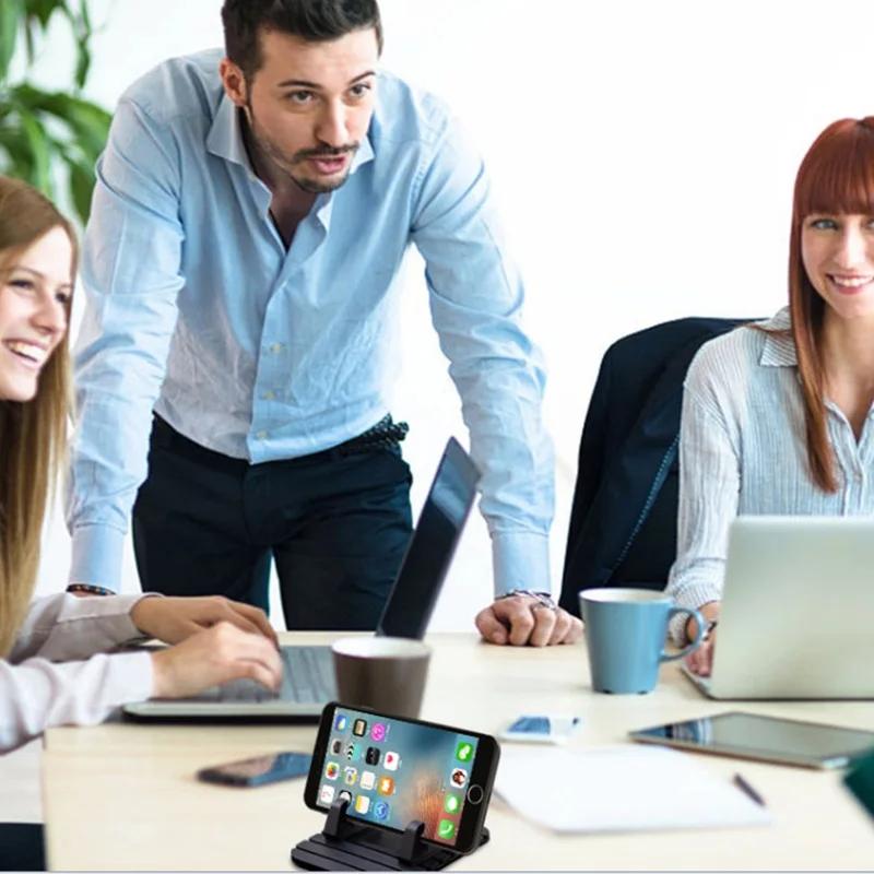 1/2/3pcs Anti-Slip Car Silicone Holder Mat Pad Dashboard Mobile Phone Stand Mount For Iphone Samsung Xiaomi In Car Gps Holder