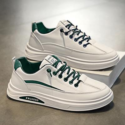 Autumn Men'S Board Shoes Fashion Mesh Breathable Low-Top Color Matching Student Sports Leisure Internet Celebrity Tide Shoes