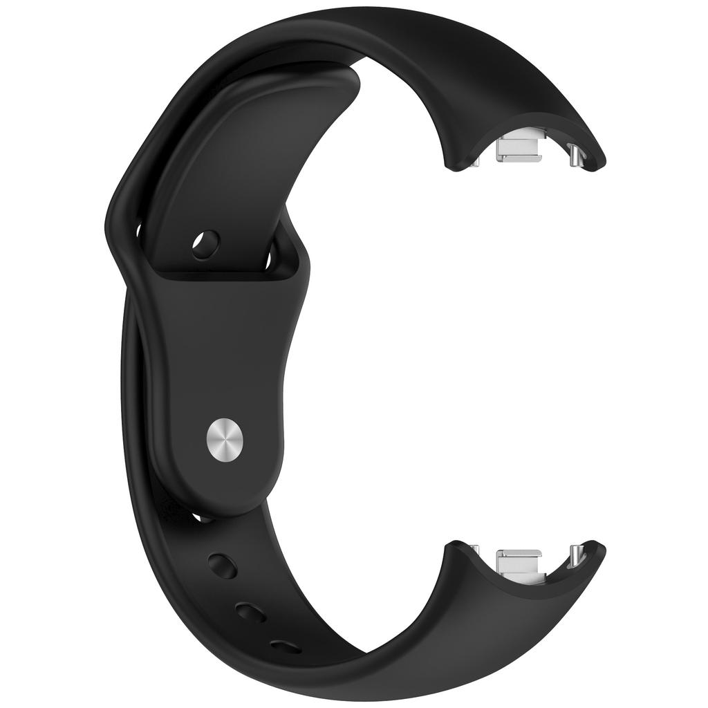 Watch Band for Xiaomi Smart Band 10 NFC/10/9 NFC/9/8 NFC/8 Reverse Buckle Silicone Wrist Strap