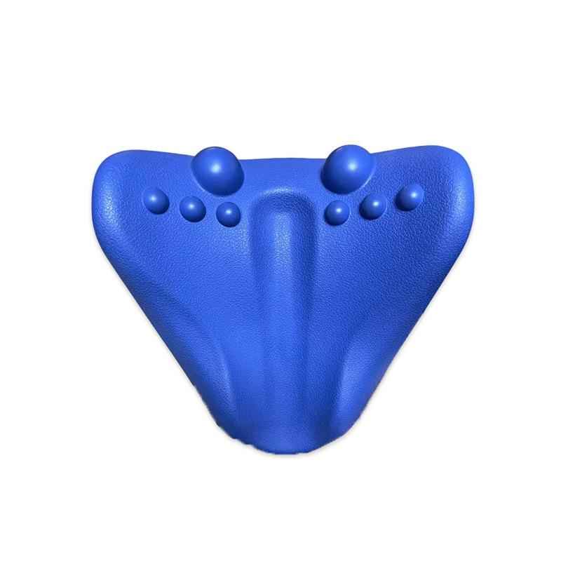 

Third Generation Head Massage Pillow Shoulder Blade Muscle Relaxation Massager Polyurethane Foam Cervical Pillow синий