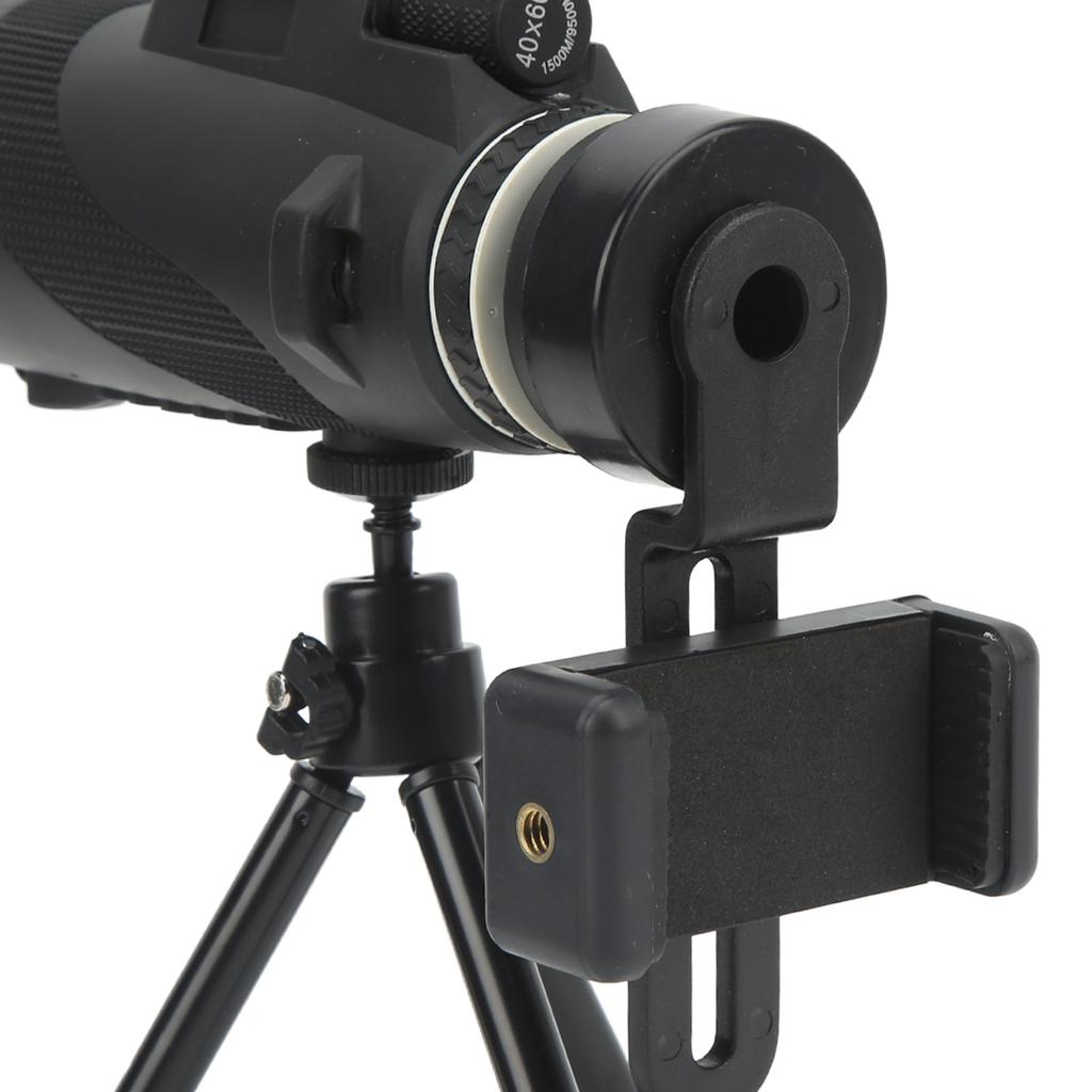 Monocular Telescope 40x60 Portable HD Stand Mobile Phone Camera Telescope with Tripod for Outdoor