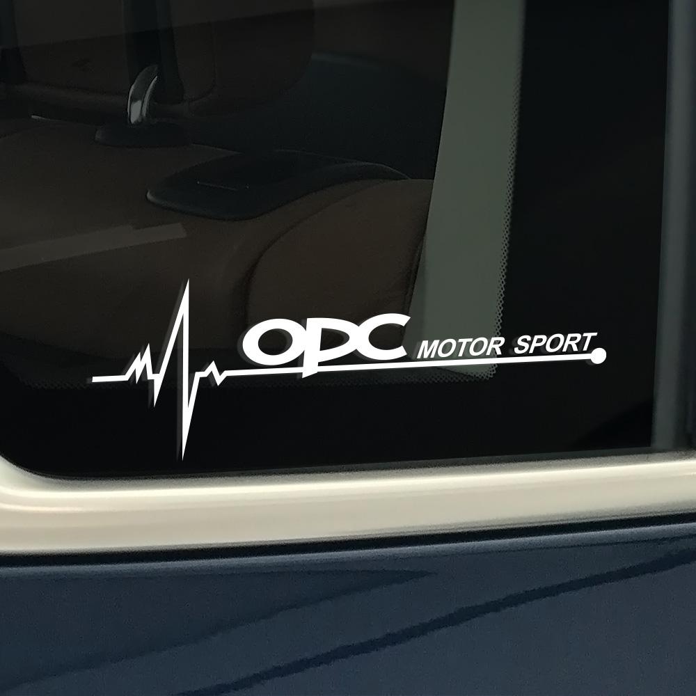 For Opel OPC Astra Mokka Adam Combo Insignia Corsa Tigra Grandland Vectra Crossland X Zafira Vivaro Car Stickers PVC Decals