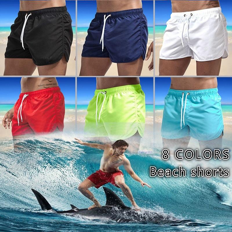 

Мужская Купальники Быстрая сушка Плавать Брюки Летние купания Beachwear Surf Шорты
