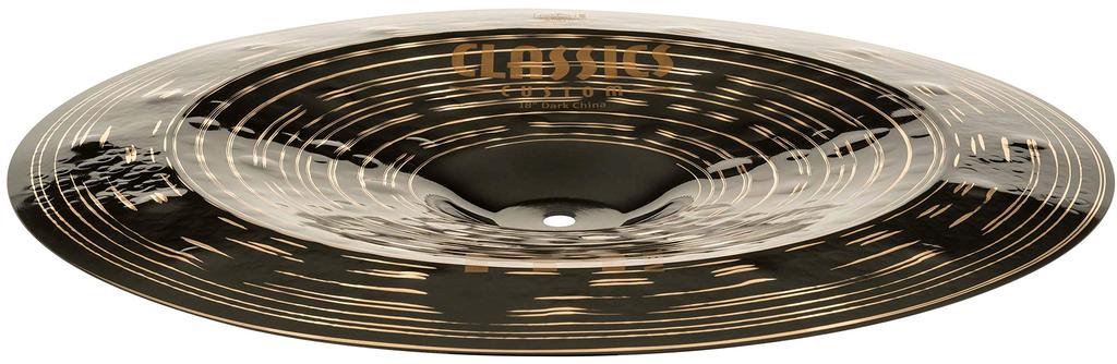 MEINL Cymbals Classics Custom Dark Series China Cymbals Dark China CC18DACH 18" []