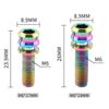 Titanium Screw Bicycle Handle Screw Bicycle Disc Brake Seat Screw  Mountain Road Bike