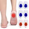 Gel Heel Cushions for Heel Pains Relief, Heel Cushions Inserts Gel Heel Cup Heel Support Pads Heel Inserts for Women Man