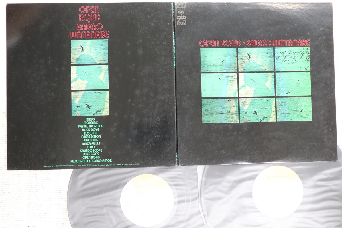 

LP Record SADAO WATANABE - Open Road SOPJ4344 CBS SONY 1973 Japan Jazz Used
