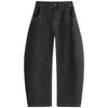 NVG·YOUNG Men's Wide-Leg Cargo Curved Denim Jeans