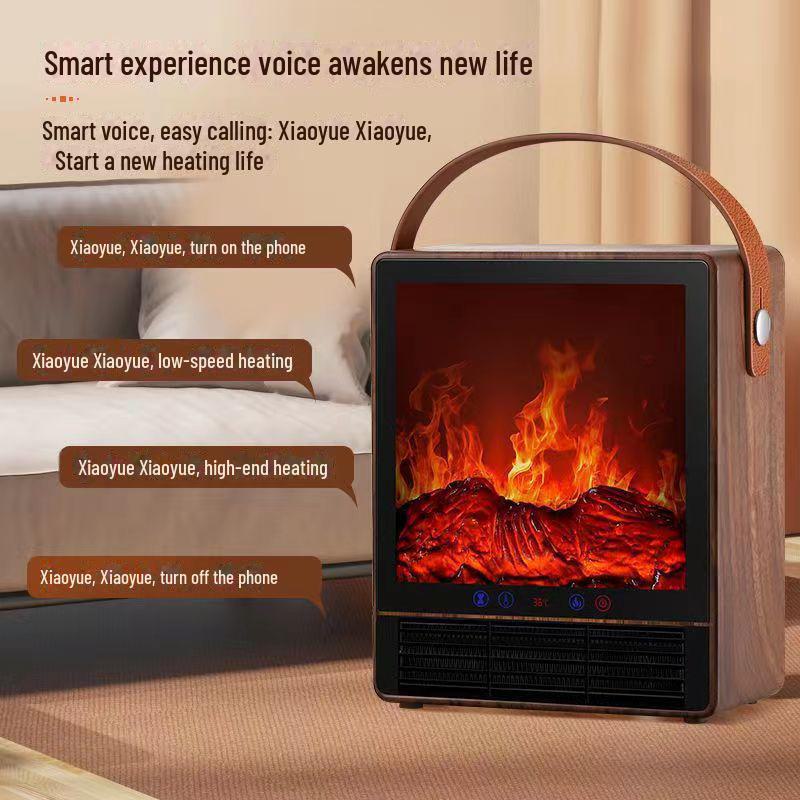 Camel Electric Flame Simulation Portable Desktop Heater