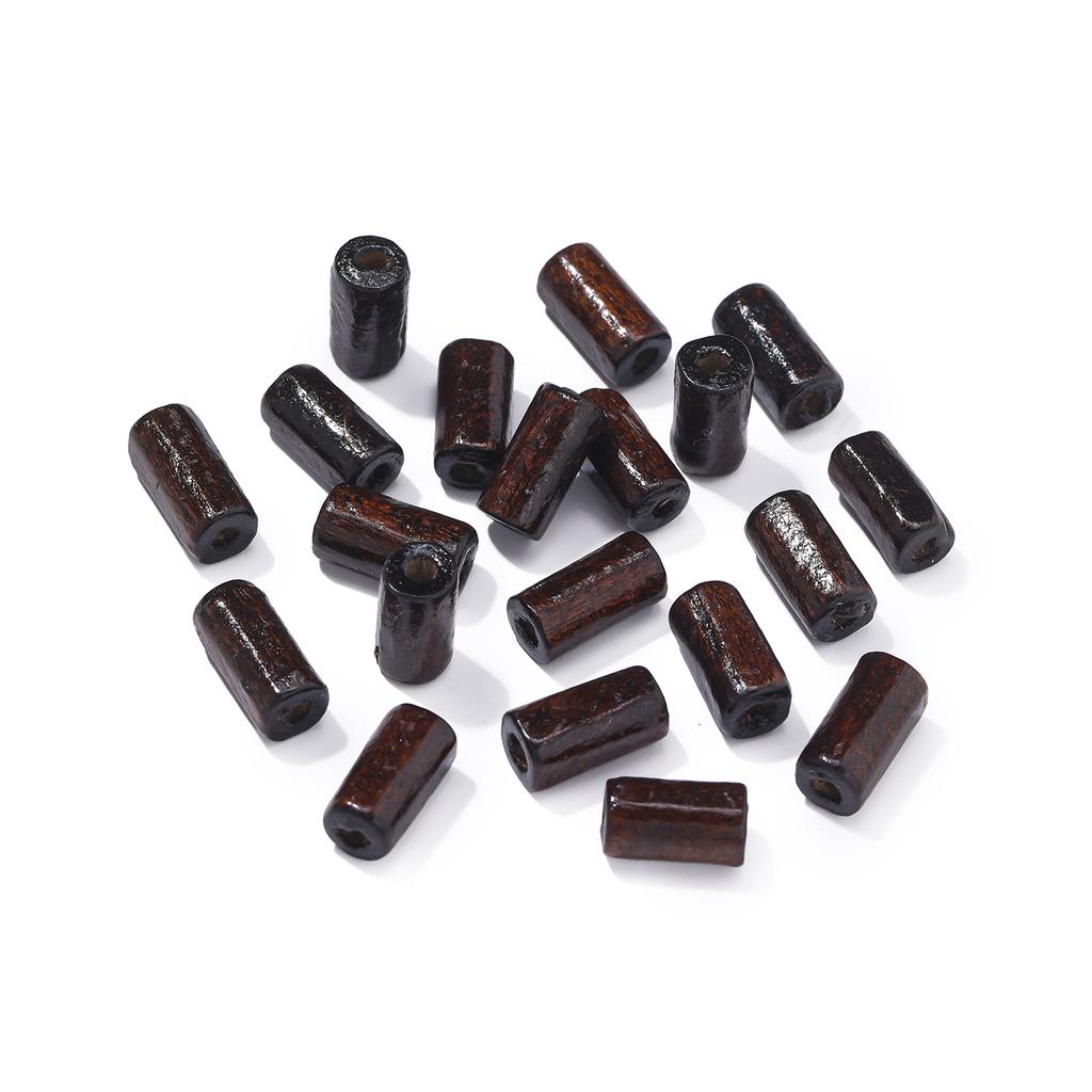 Handmade DIY Beaded Retro Wooden Beads Loose Beads Jewelry Accessories