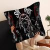 S-Slipknot Band 45*45cm Cushion Cover Pillow Cover Decor Pillowcase Home Pillowcase for Couch Pillow