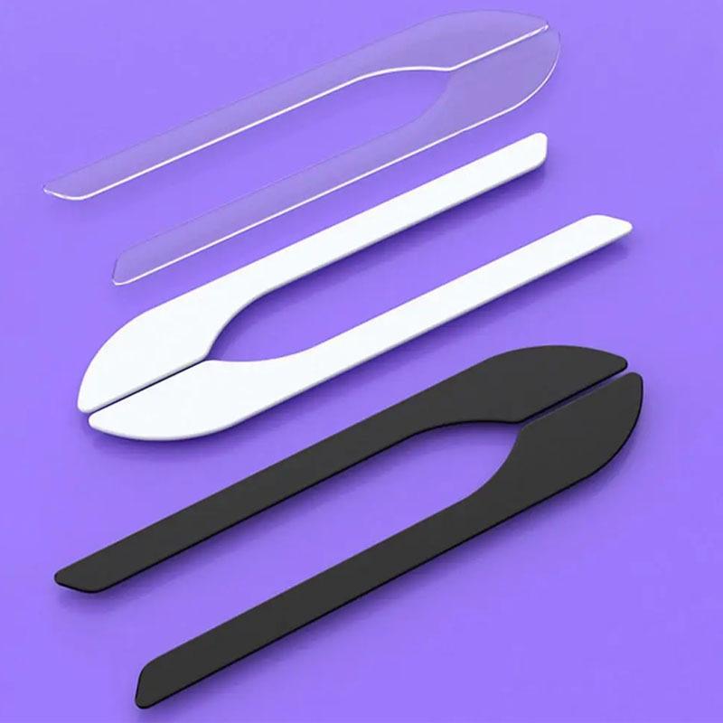 4Pcs Door Handle Decorative Protective Stickers Suitable For Tesla Model3Y Handle Cover Decorative Stickers External Accessories
