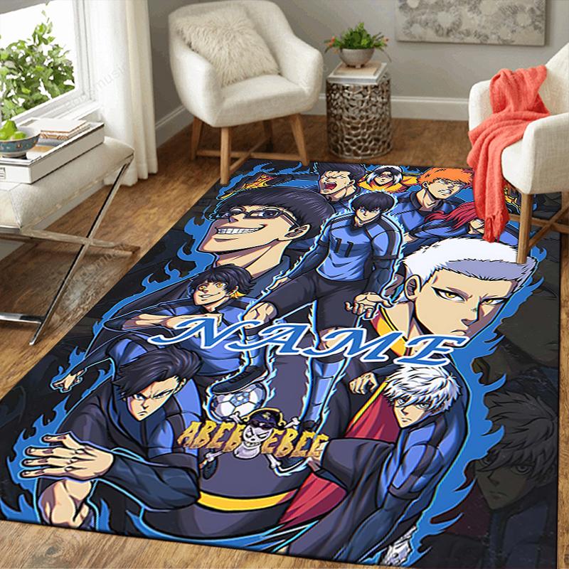 Custom 1Pc Powerful Anime Characters Rug Office Carpet Indoor Outdoor Entrance Doormat Nonslip Soft And Comfortable Living Room D29155