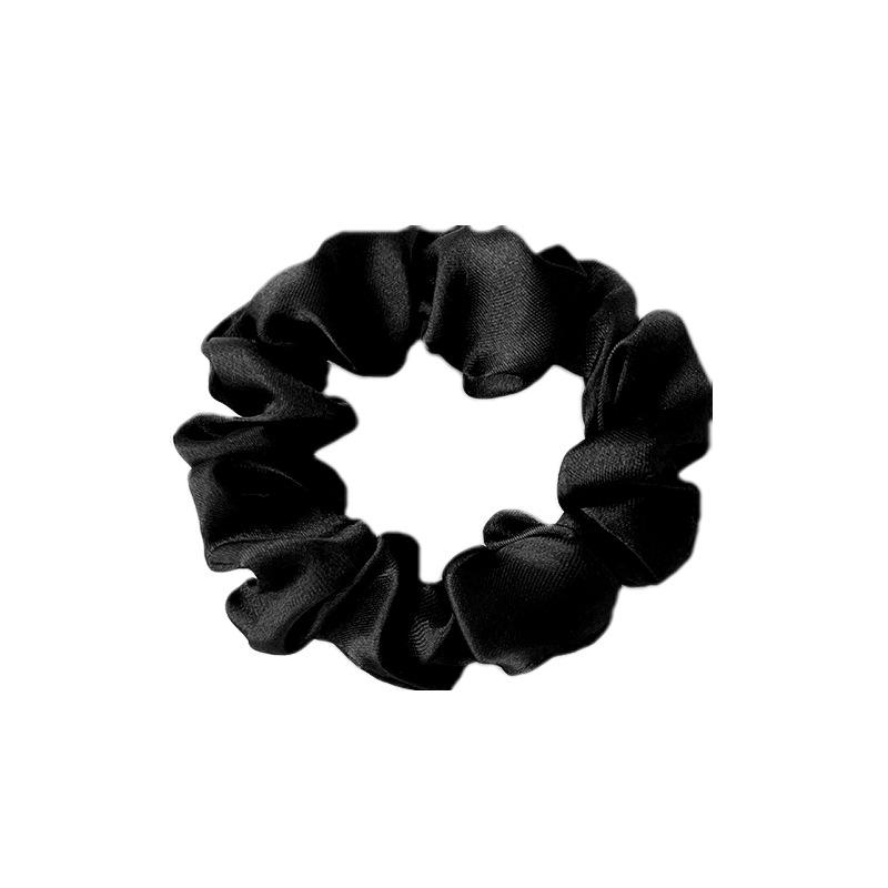 Satin Cloth Art Large Intestine Hair Band European and American Headrope Hair Accessories Simple Headband Head Flower Rubber Band Hair Accessories