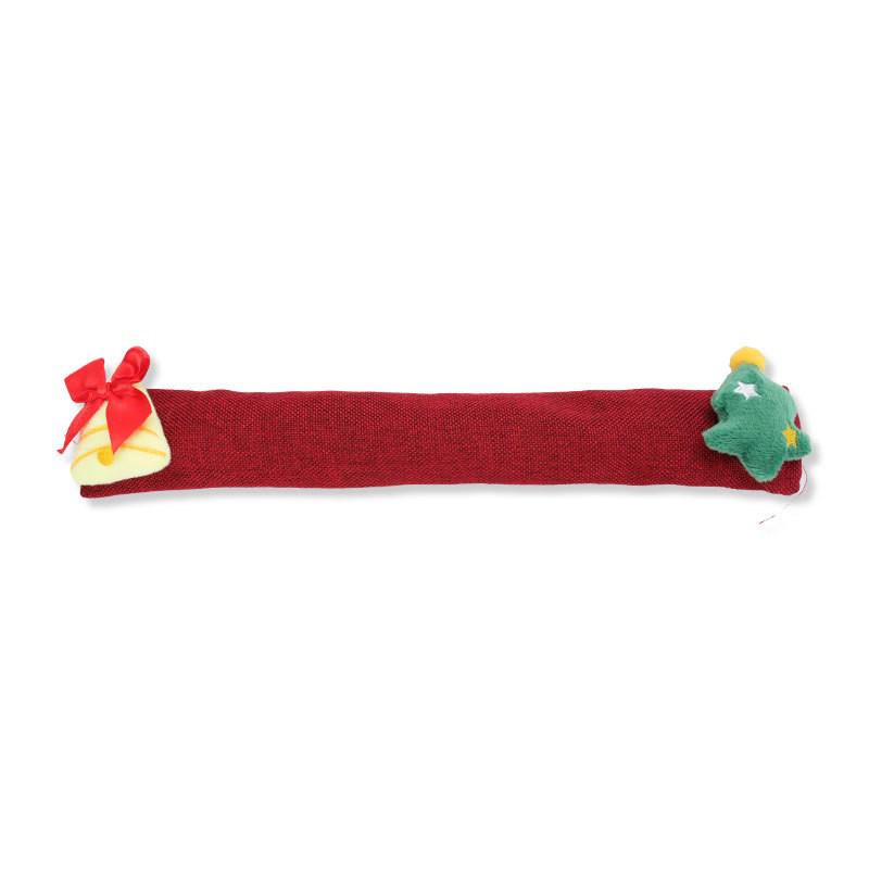 Individual Burlap Handle Covers for Microwave, Fridge, and Oven - Christmas Decor