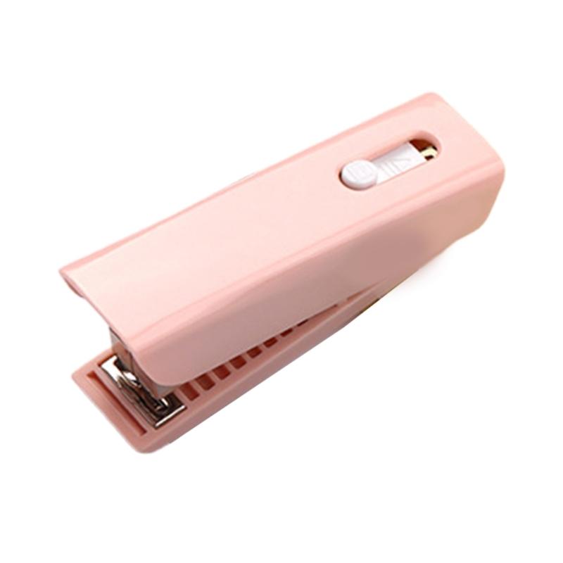 Cute Colorful Mini Stapler for Student Stationery, Convenient Small Stapler for Binding Paper Office Stapler Supplies