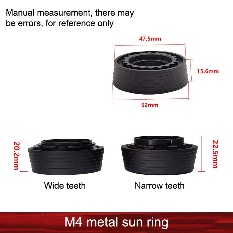 Riding Accessories Bicycle Brakes Solar Ring M4 Snap Ring M16Moe Handguard Universal Model No Function