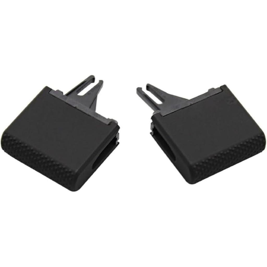 Left Right AC Vent Grille Outlet Tab Clip Repair Kit Rear Air Conditioner Vent Fit for Porsche Macan 2018 2019 2020 2021 2022 Pushbutton Switches