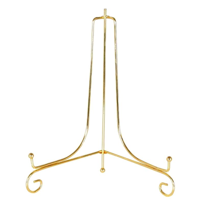 

Золотая подставка для дисплея, крафтовая подставка, держатель для книг, фотопьедестал, подставка для миски/блюда, рамка для картины, подставка для тарелок, мольберт, хранение, декор