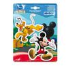 Stickers - MICKEY - Mickey Et Pluto - Relief - 10 Cm - 100% Officiel