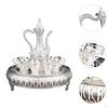 6-Cup Tea Set with Tray And Wine Decanter for Home Events