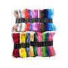 Embroidery Thread, Embroidery Thread, 50 Colors Set, Colorful Sewing Thread, Handicraft Thread, High Mass, Multicolored Vivid Sewing Thread, Cross