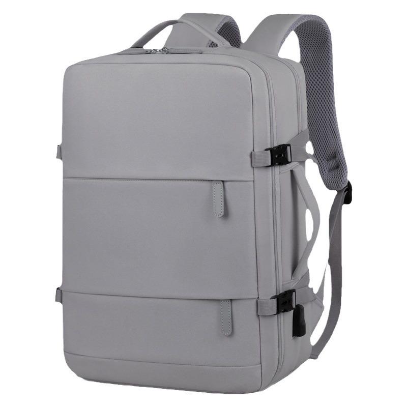 

Large Capacity Business Backpack Short Business Trip Luggage Bag Lightweight Student School Bag Casual Computer Backpack серый