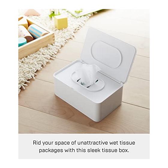 Yamazaki Jitsugyo Wet Wipes Storage Case Smart White 3255