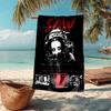 Saw Movie Fashion Beach Towel: Ideal for Summer Adventures Soft, absorbent and quick drying suitable for swimming and bathing