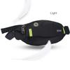 Men Women Outdoor Sport Running Cycling Gym Waist Belt Bag Nylon Pack Black