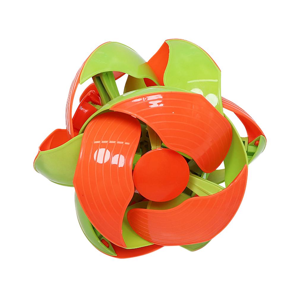 2 Piece Children Educational Games Hand Throwing Ball Telescopic Ball One Ball Two-Color Hand Throwing Color Changing Toy