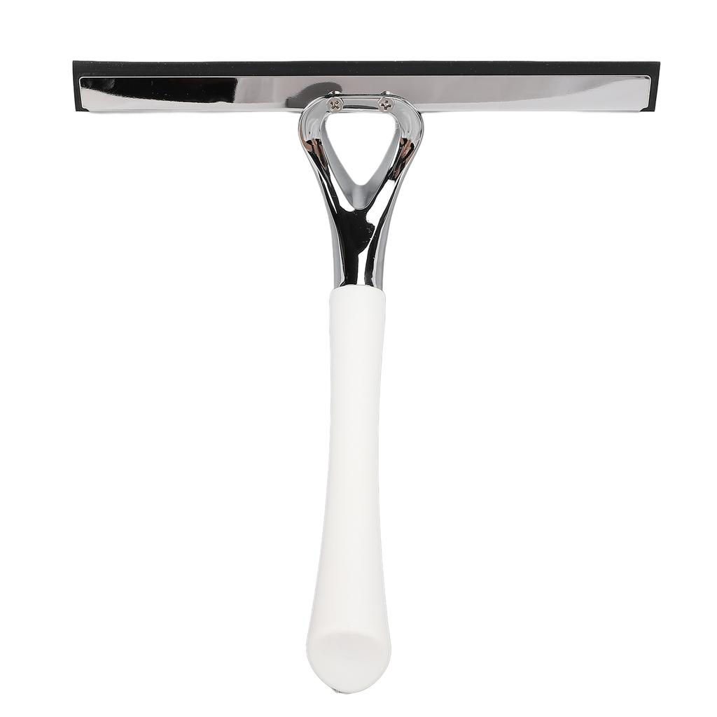 Rodo de vidro com cabo de metal, rodo de limpeza de vidro com economia de trabalho eficaz para banheiro e chuveiro 