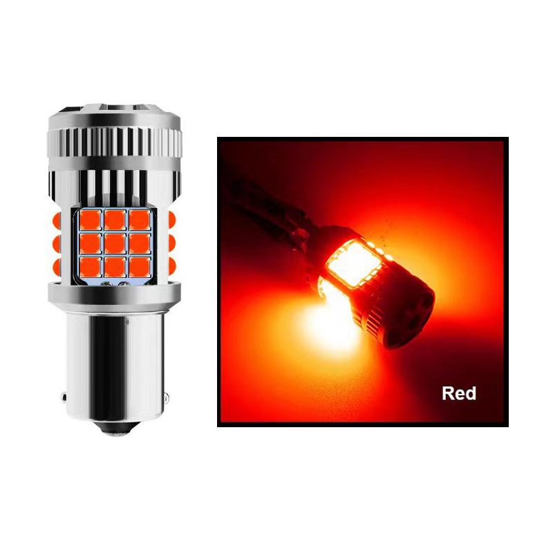 

25 Вт 2500 лм P21w светодиодный автомобильный свет 3030 1156 Ba15s транспортные средства автомобильные аксессуары лампы грузовик мотоцикл указатели поворота лампа Canbus 12 В 24 В 7443 W21/5W T20