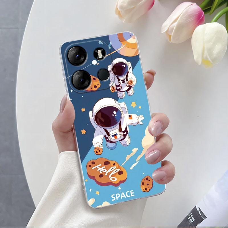 For Infinix Smart 7 Smart 6 HD Plus Case Luxury Protective Cover For Infinix Smart 5 India Marble Clear Soft Silicone Phone Case