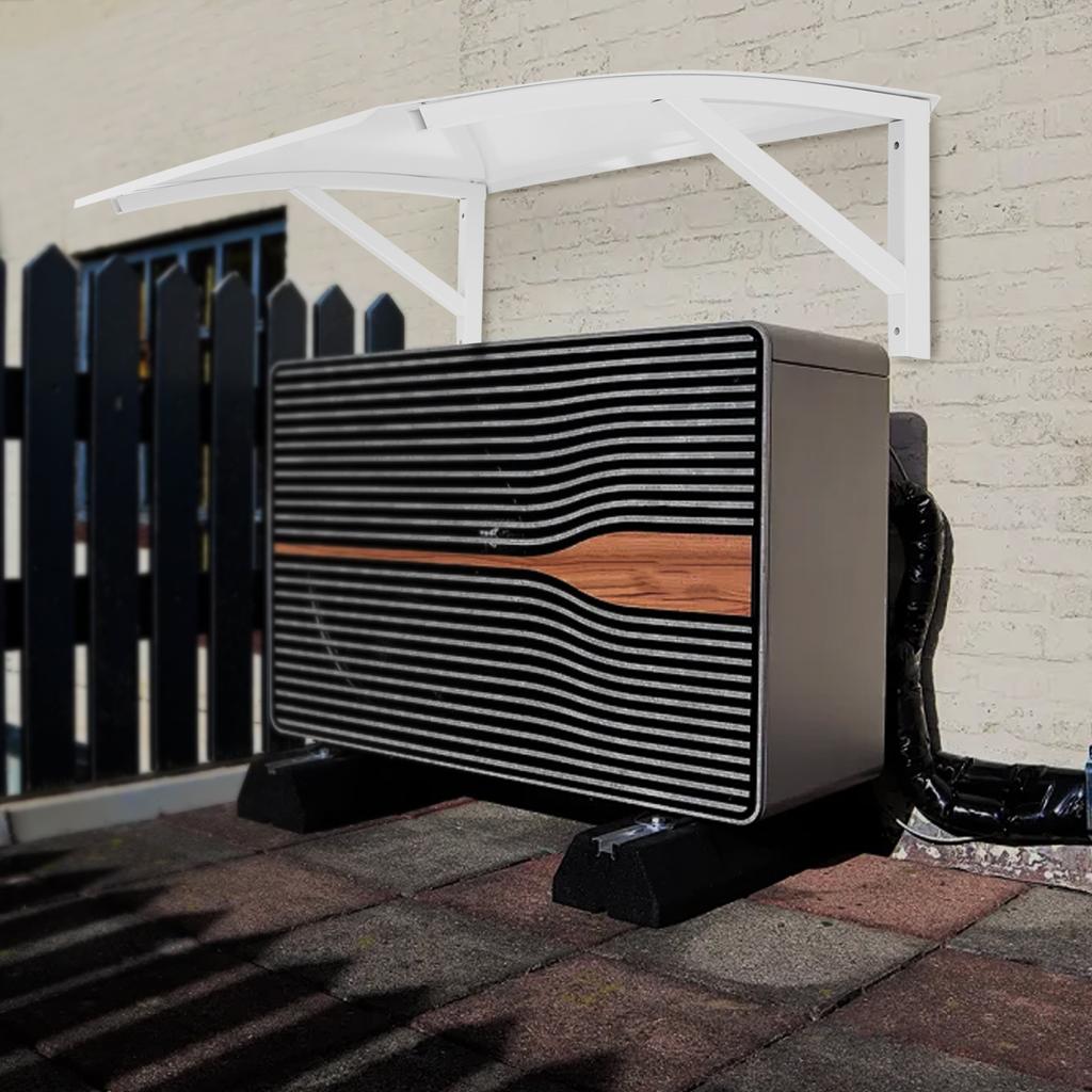 Air Conditioner Cover Outdoor AC Units Protection, Outdoor Patio Awning Canopy UV Rain Snow Protection Sheet, AC Rain Shelter