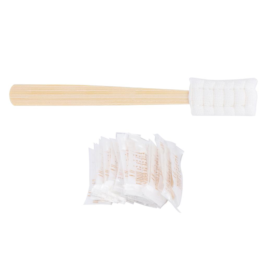 30Pcs Einweg-Zahnbürste Schwangerschaft Postpartale Mundpflege Zitrone aromatisiert Mundreinigung Stick