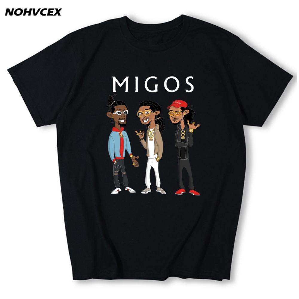 Migos Hip Hop Cotton Men T Shirt Tee Fashion XL