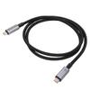 240W Fast Charging Cable Support for Thunderbolt 5 Type C To Type C 80Gbps 8K 60Hz Resolution Charger Cable for Laptop