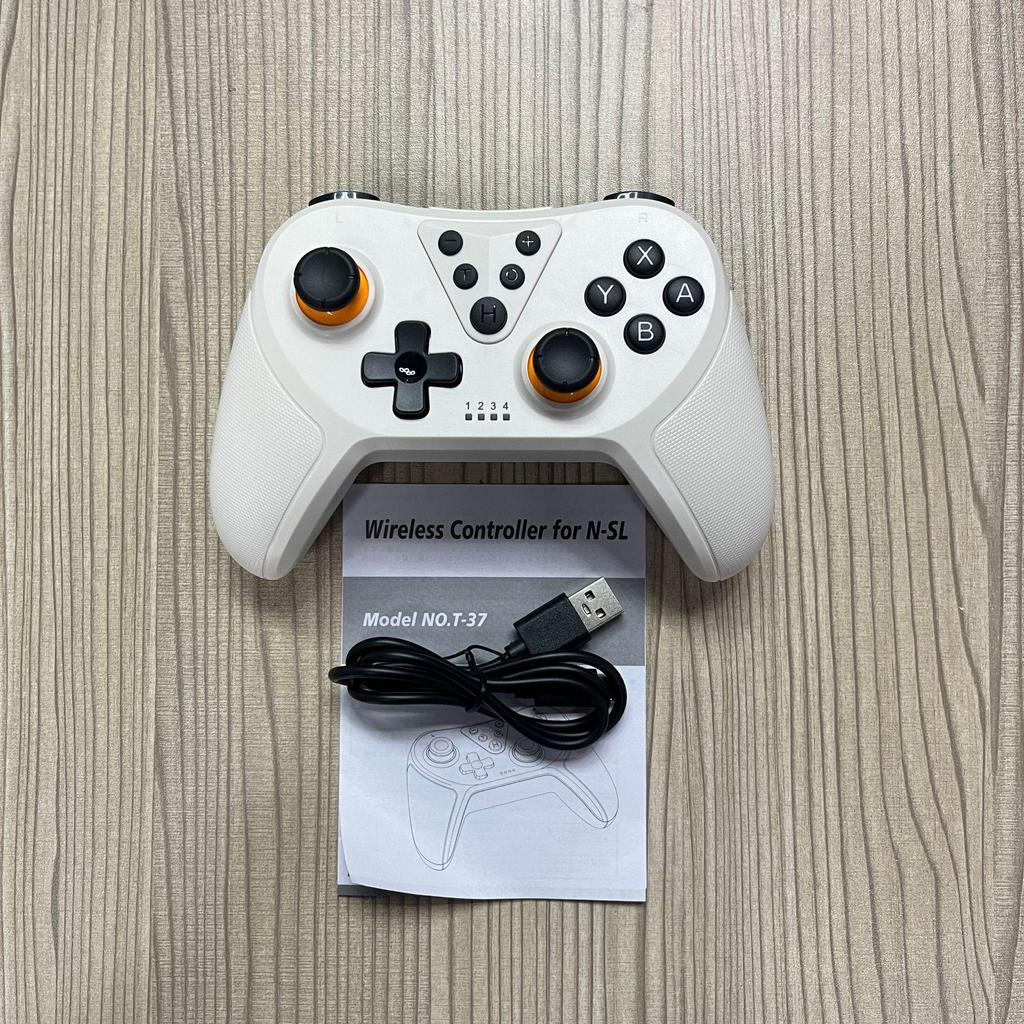 Bluetooth Wireless Controller for Nintendo Switch & OLED, Vibration, Wake-Up, Six-Axis