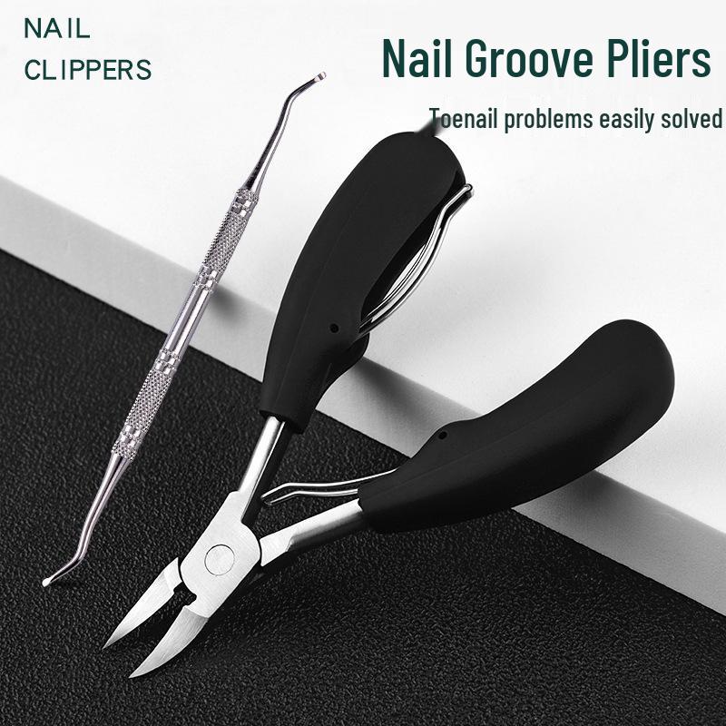 

Набор кусачек для ногтей и педикюрного ножа «Орлиный клюв» для вросших ногтей и ороговевшей кожи Single Sided Spoon