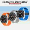 Carbon Fiber Pattern Strap for Samsung Galaxy Watch 7 Ultra 47mm Magnetic Clasp Band for Galaxy Watch 7 Ultra Silicone Bracelet