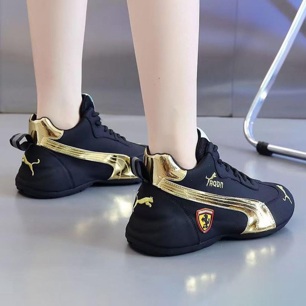 Unisex Spring & Autumn Casual Leather Sneakers: Breathable Fashion Sports Shoes