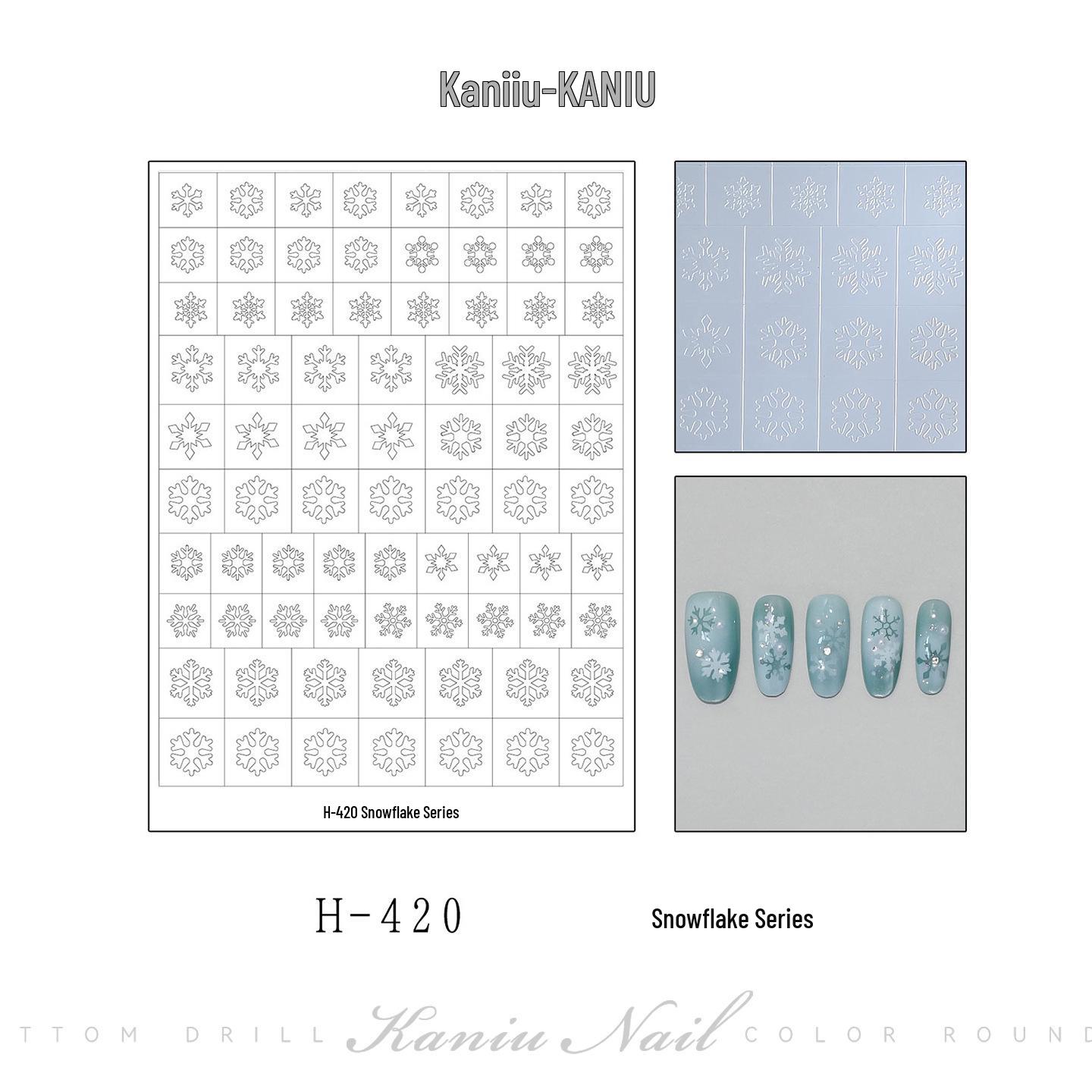 Двухслойные кружевные наклейки для нейл-арта в форме сердца и бабочки